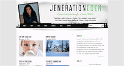 Desktop Screenshot of jenerationeden.com